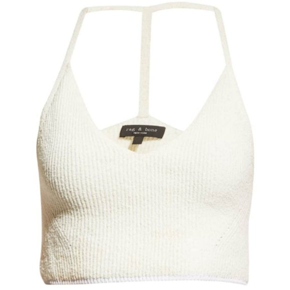 RAG & BONE Soleil Knit Crop Top - Picture 2 of 5